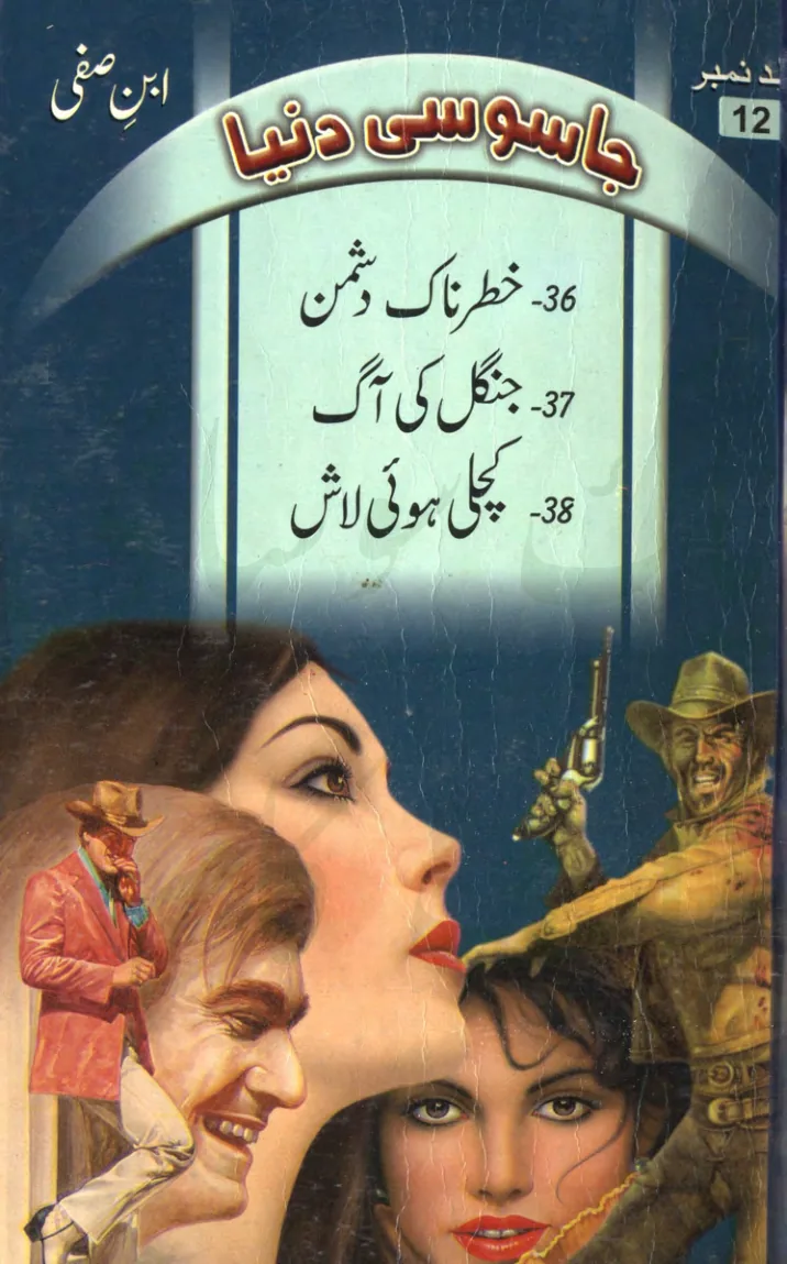 Published cover of Baraf Ke Bhoot by Ibn-e-Safi