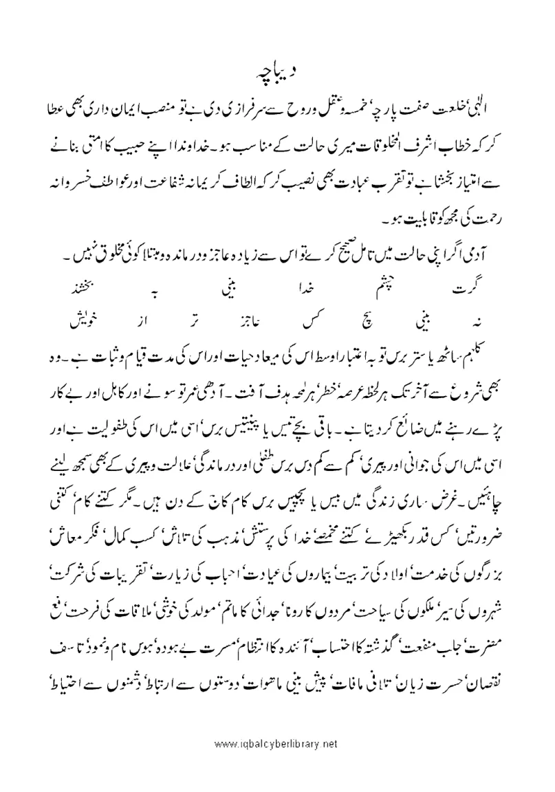 Published cover of Fasana-e-Mubtala by Deputy Nazir Ahmad