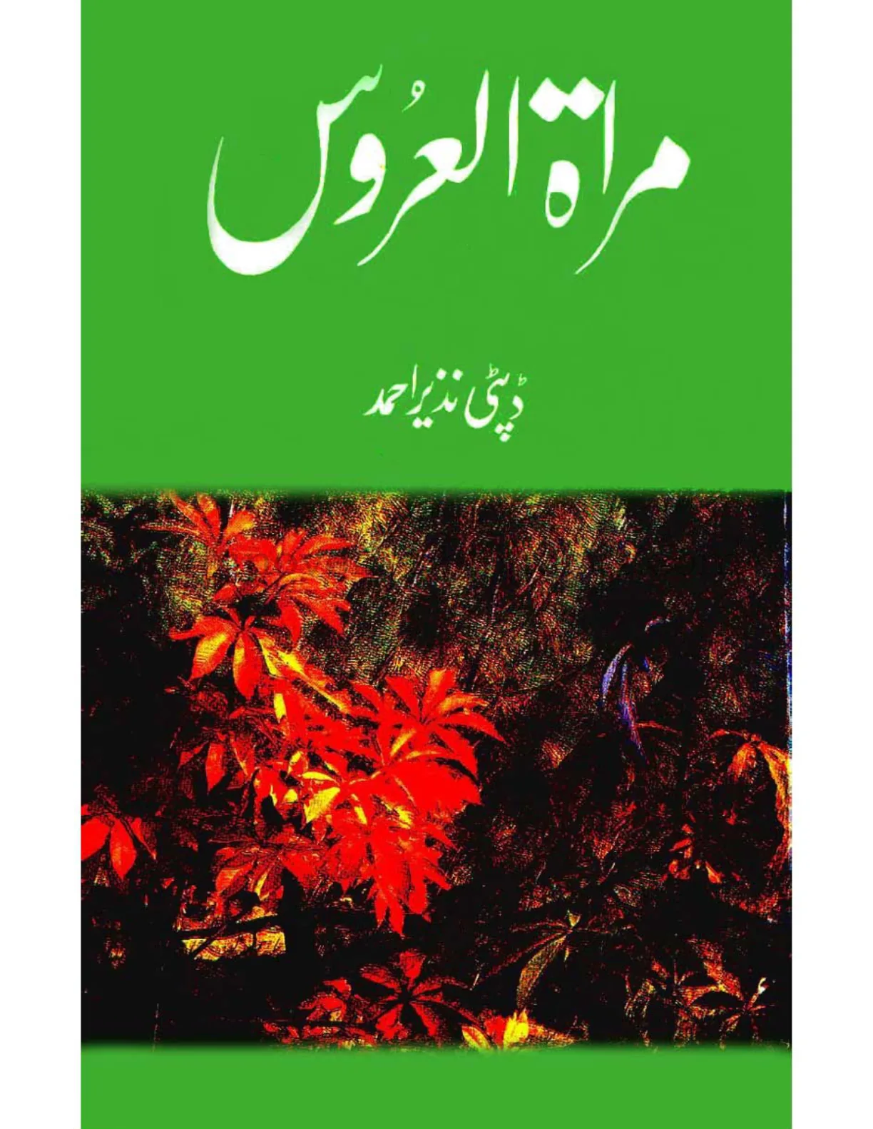 Published cover of Mirat-ul-Uroos by Deputy Nazir Ahmad